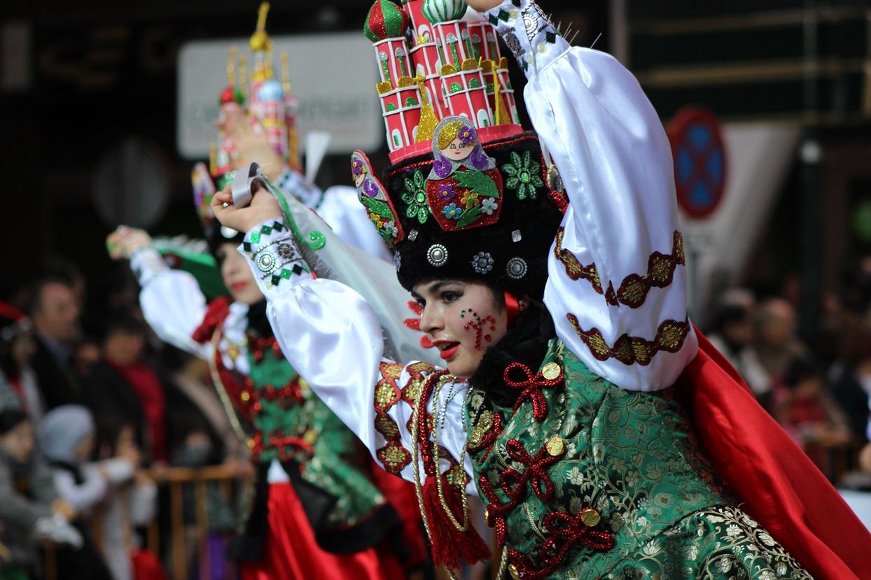 Imágenes del desfile infantil de comparsas de Badajoz 2014