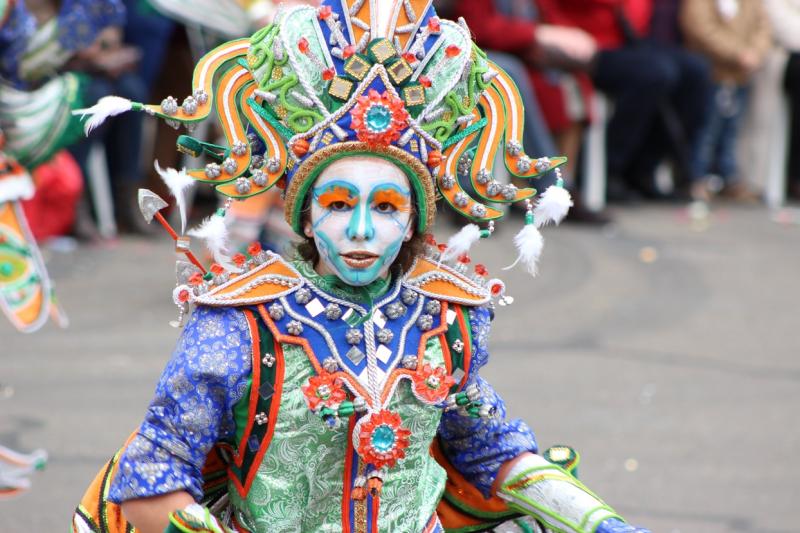 Primeros planos del Gran Desfile de Comparsas de Badajoz 2014