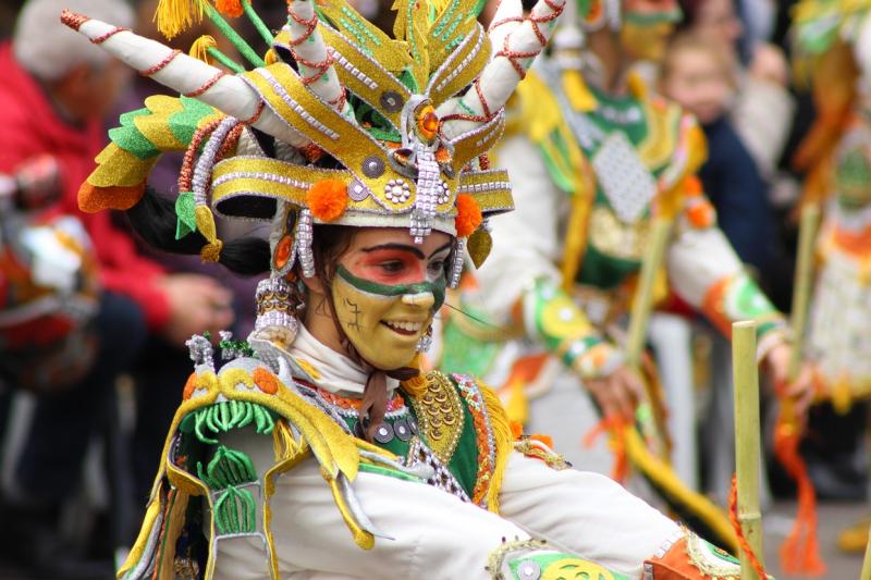 Primeros planos del Gran Desfile de Comparsas de Badajoz 2014