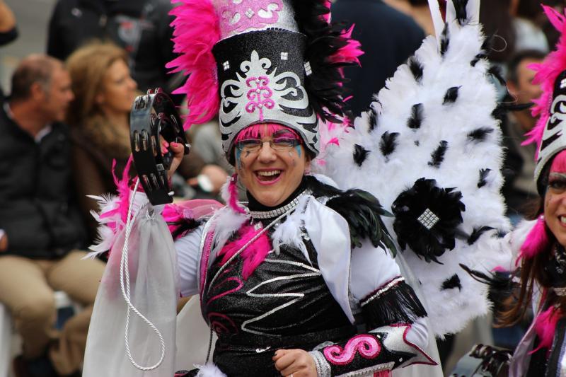 Primeros planos del Gran Desfile de Comparsas de Badajoz 2014