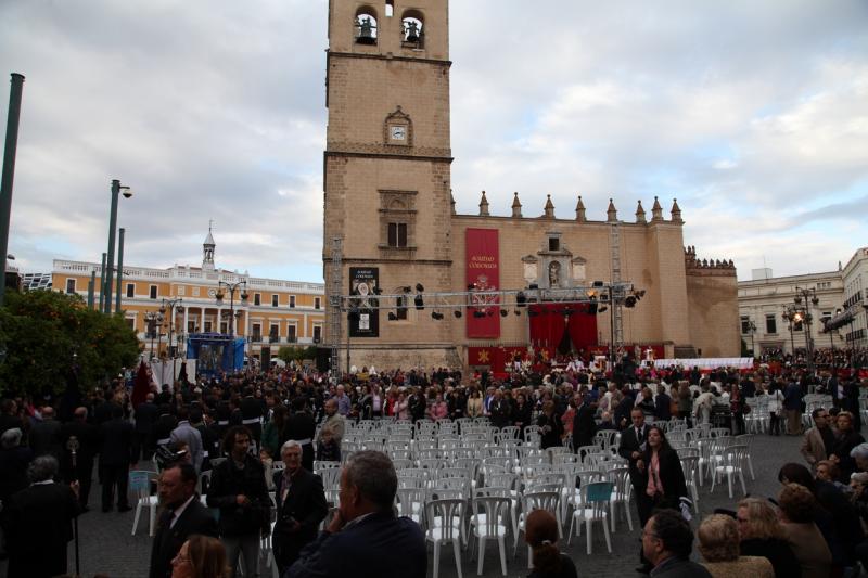 Acto de Coronación de la Virgen de la Soledad en Badajoz