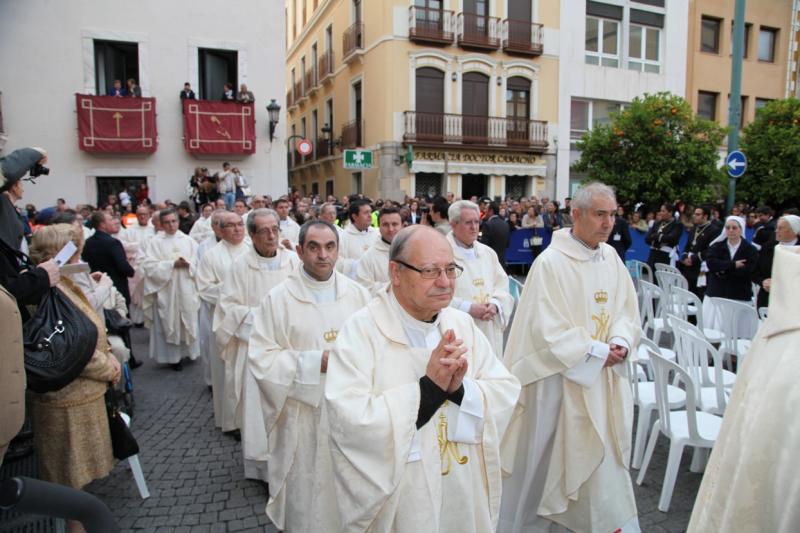 Acto de Coronación de la Virgen de la Soledad en Badajoz