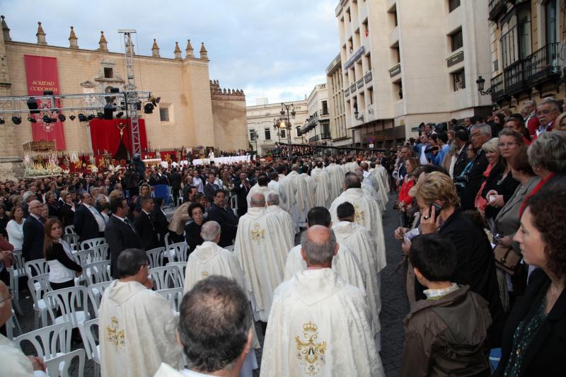 Acto de Coronación de la Virgen de la Soledad en Badajoz