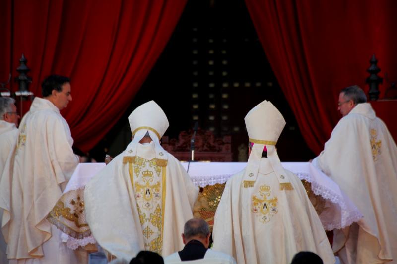 Acto de Coronación de la Virgen de la Soledad en Badajoz