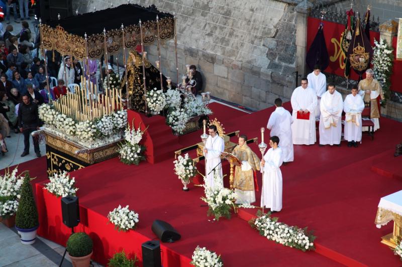 Acto de Coronación de la Virgen de la Soledad en Badajoz