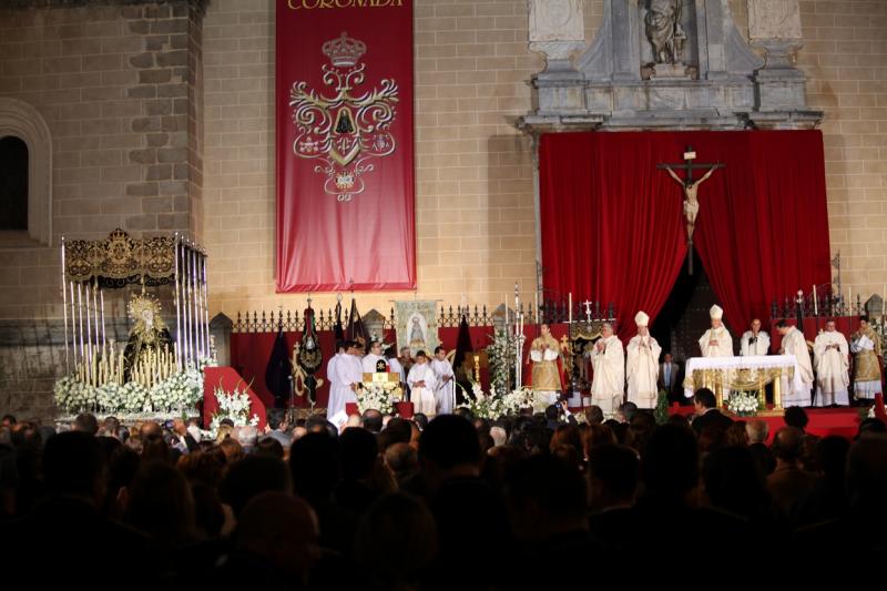 Acto de Coronación de la Virgen de la Soledad en Badajoz