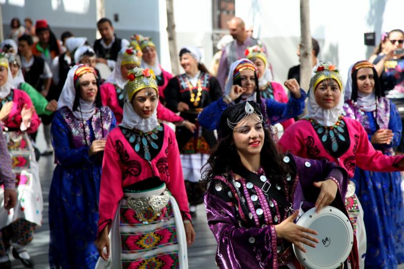 Imágenes del Festival Folklórico Internacional de Extremadura en Badajoz