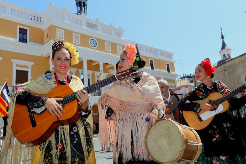 Imágenes del Festival Folklórico Internacional de Extremadura en Badajoz