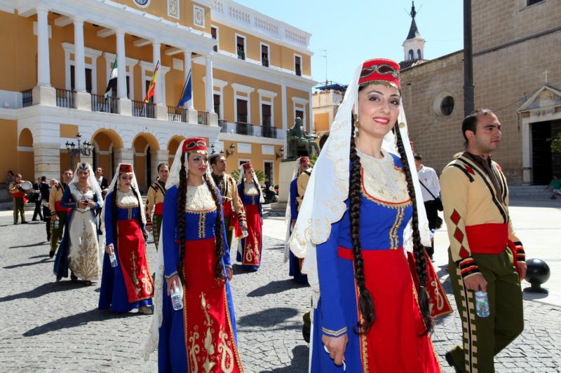 Imágenes del Festival Folklórico Internacional de Extremadura en Badajoz