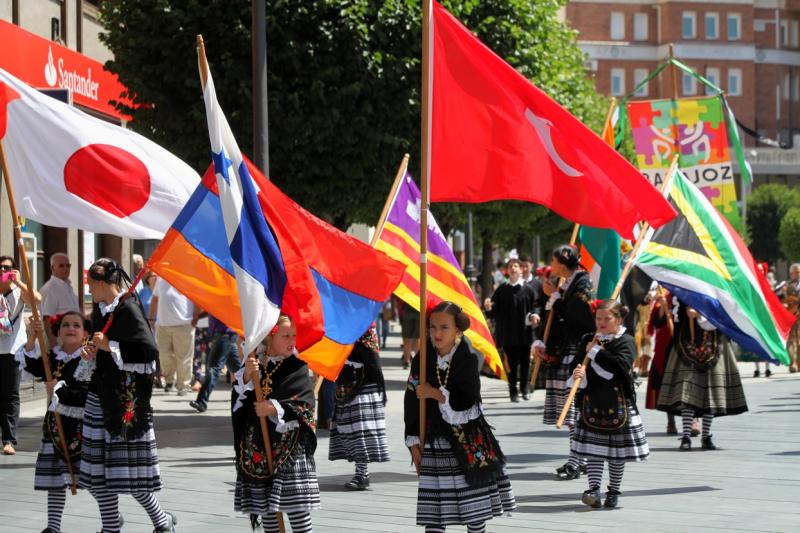 Imágenes del Festival Folklórico Internacional de Extremadura en Badajoz