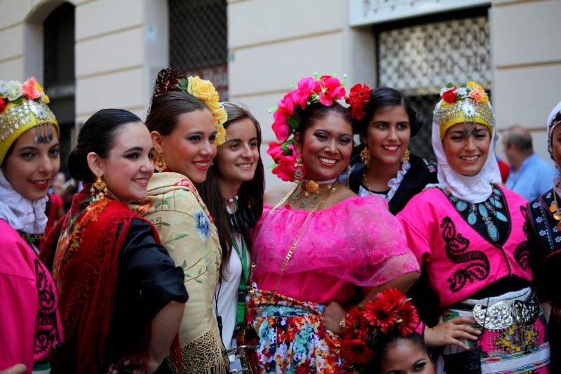 Imágenes del Festival Folklórico Internacional de Extremadura en Badajoz