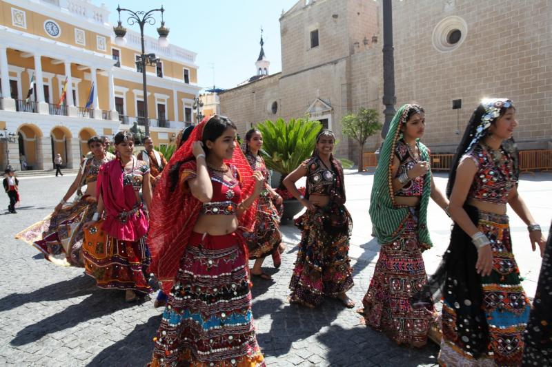 Imágenes del Festival Folklórico Internacional de Extremadura en Badajoz