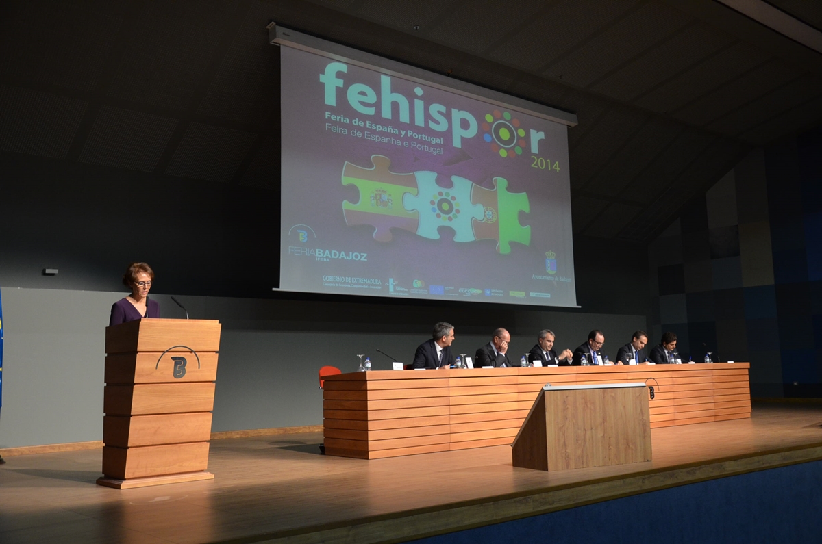 Instantáneas de la inauguración de Fehispor 2014 en Badajoz