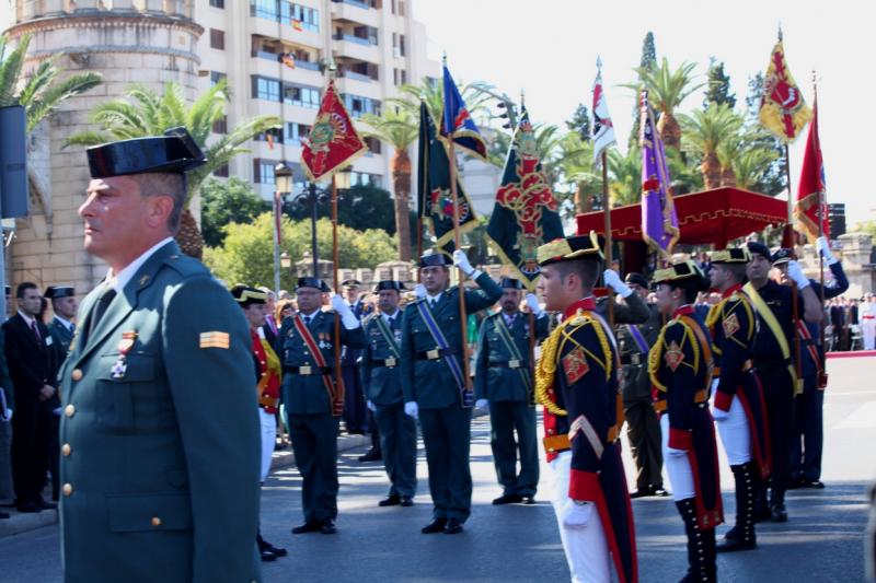 Imágenes del desfile en Badajoz con motivo del Día de la Guardia Civil Imágenes del desfile en Badajoz con motivo del Día de la Guardia Civil