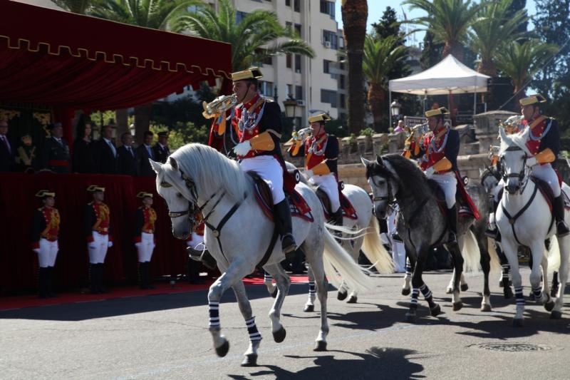 Imágenes del desfile en Badajoz con motivo del Día de la Guardia Civil Imágenes del desfile en Badajoz con motivo del Día de la Guardia Civil