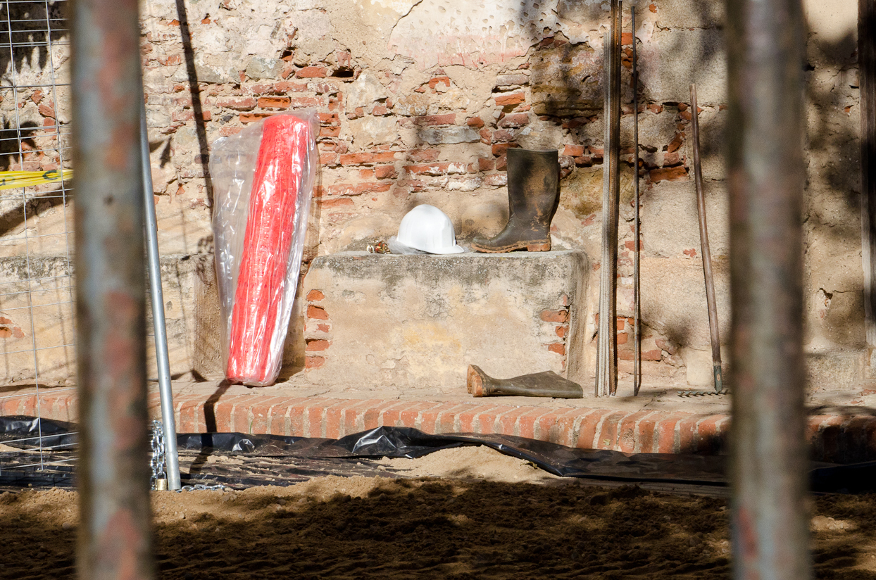 Comienzan las obras en los Jardines de la Galera