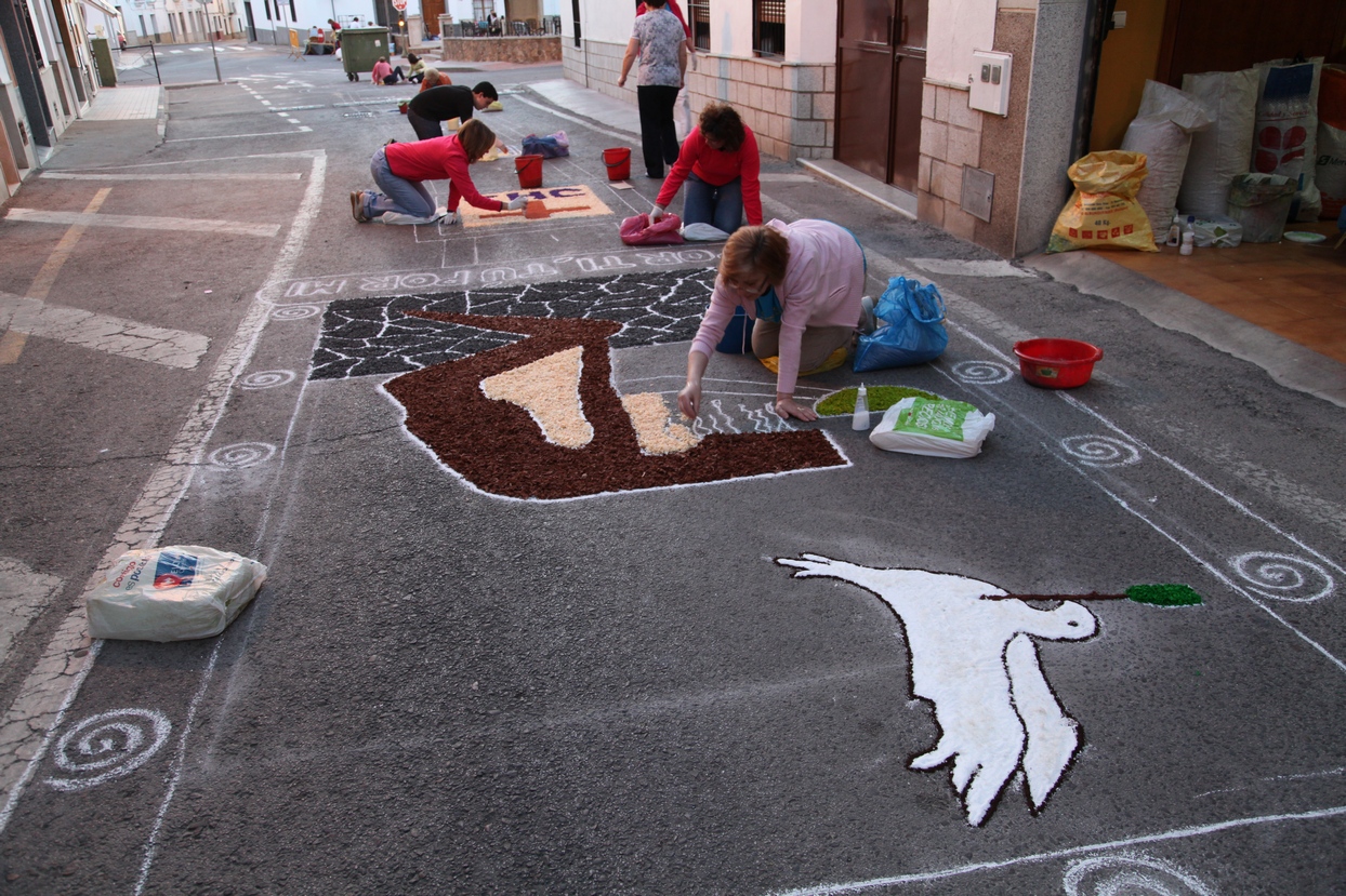 San Vicente de Alcántara se viste de gala para celebrar El Corpus Christi