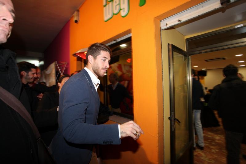 El madridista Sergio Ramos inaugura un restaurante en Badajoz 