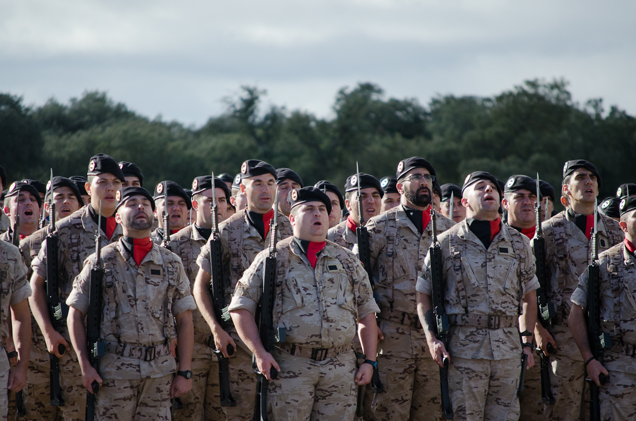 Extremadura despide a los militares destinados al Líbano