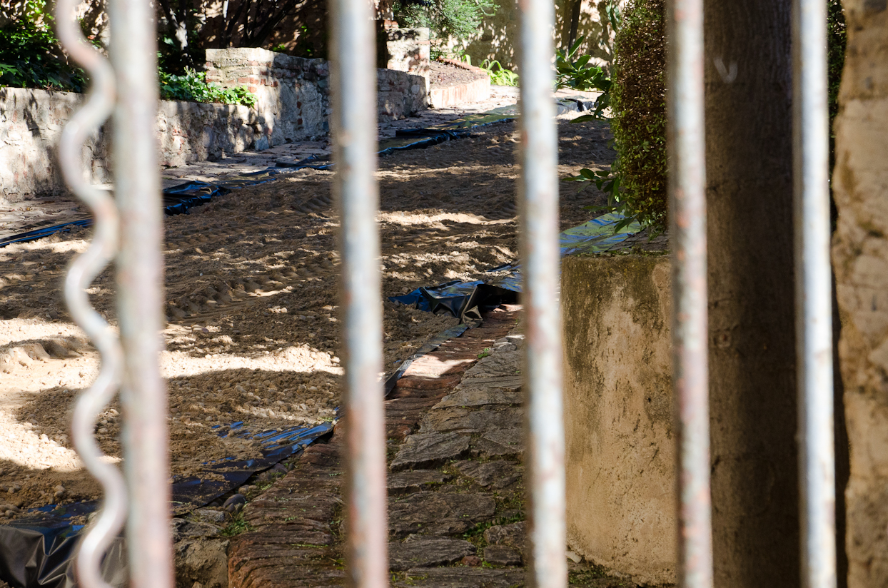 Comienzan las obras en los Jardines de la Galera