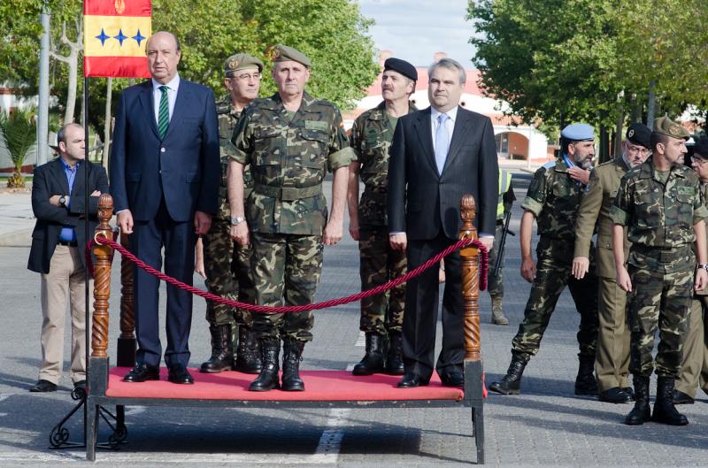 Extremadura despide a los militares destinados al Líbano