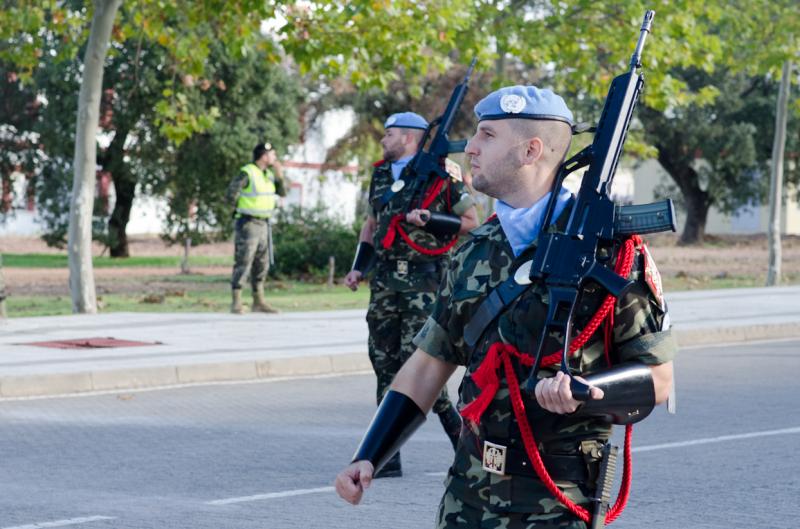 Extremadura despide a los militares destinados al Líbano