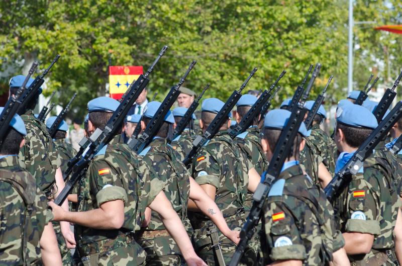 Extremadura despide a los militares destinados al Líbano