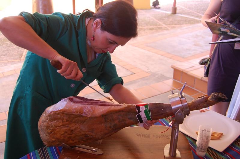 Imágenes del Salón del Jamón de Jerez de los Caballeros