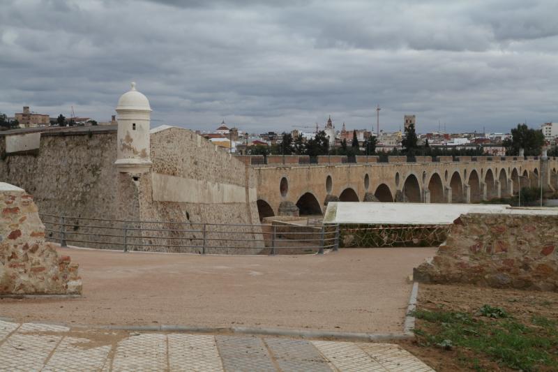 Estado de las obras en las Márgenes del Río Guadiana en Badajoz