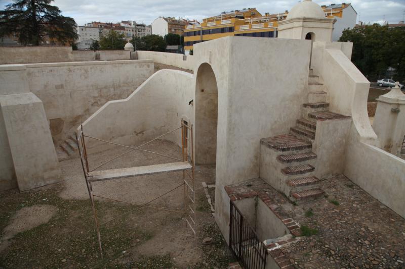 Estado de las obras en las Márgenes del Río Guadiana en Badajoz