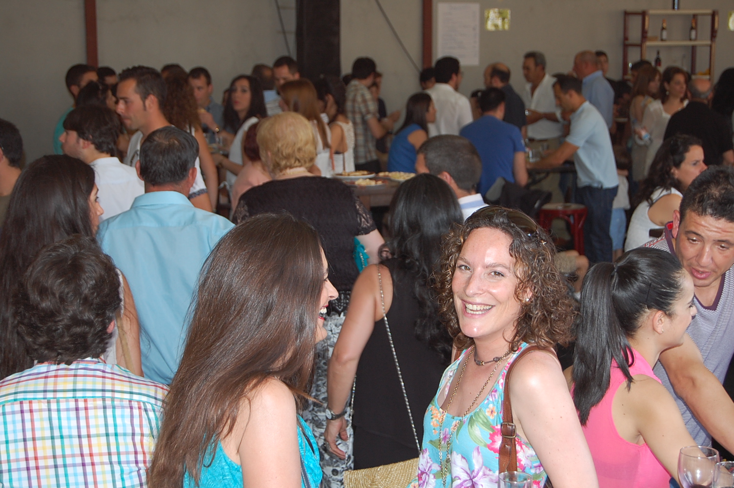 Ambiente en el Salón del Jamón de Jerez de los Caballeros