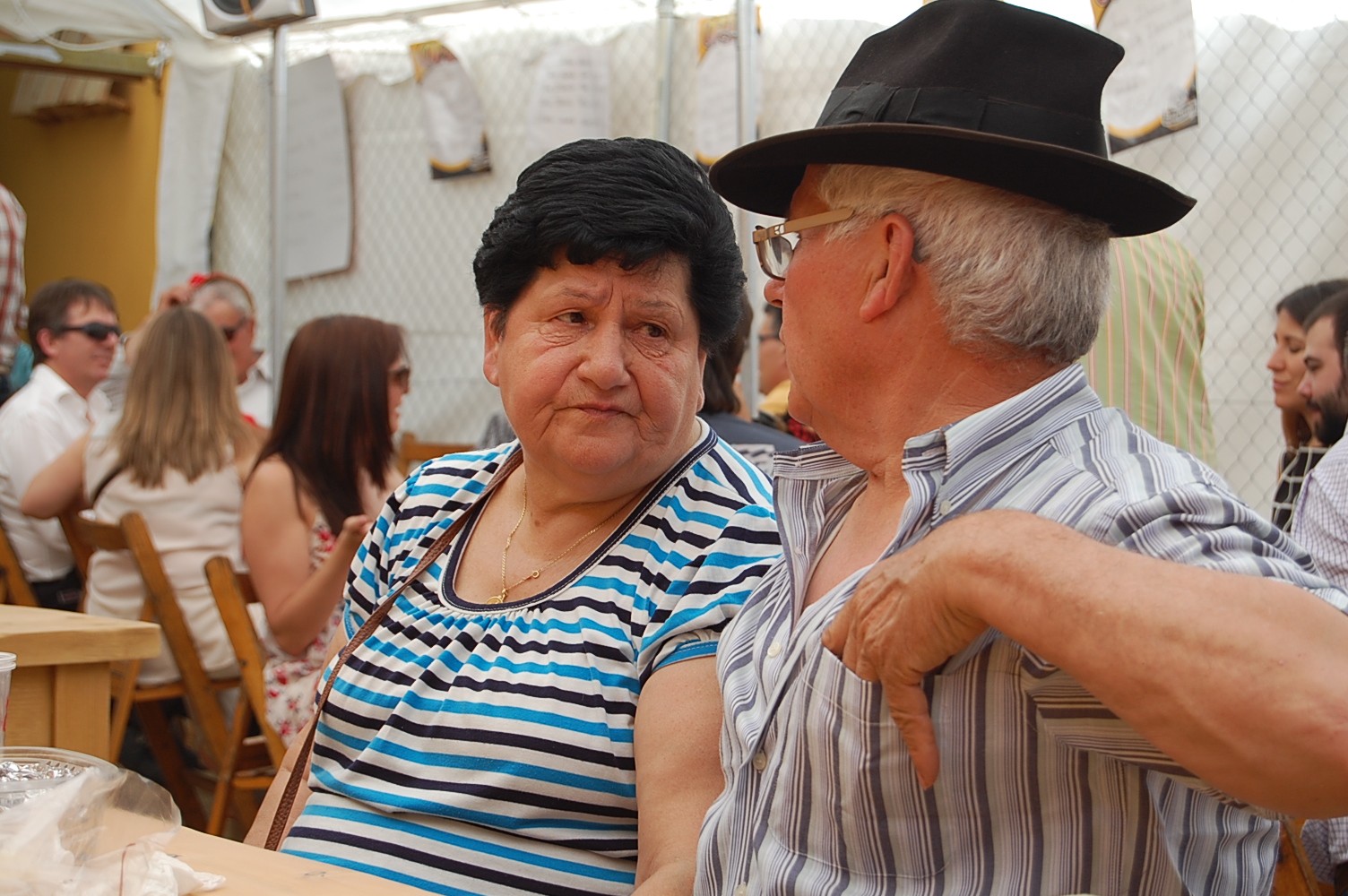 Ambiente en el Salón del Jamón de Jerez de los Caballeros