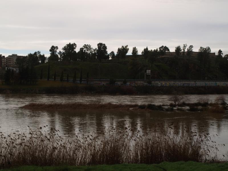 Aumenta el caudal de varios afluentes y del Río Guadiana