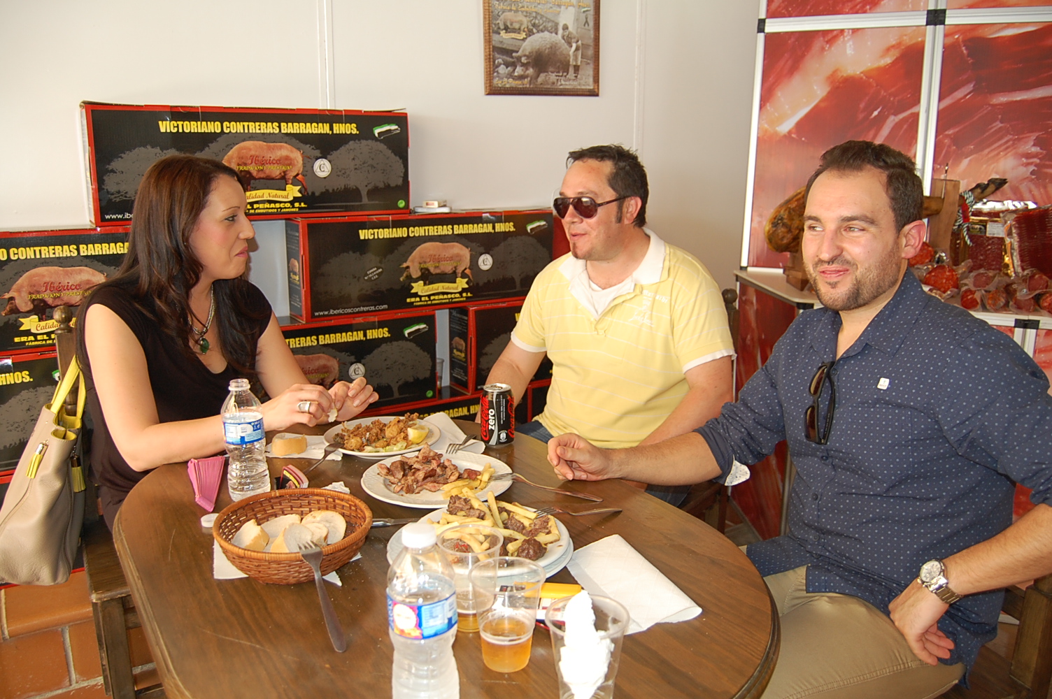 Ambiente en el Salón del Jamón de Jerez de los Caballeros