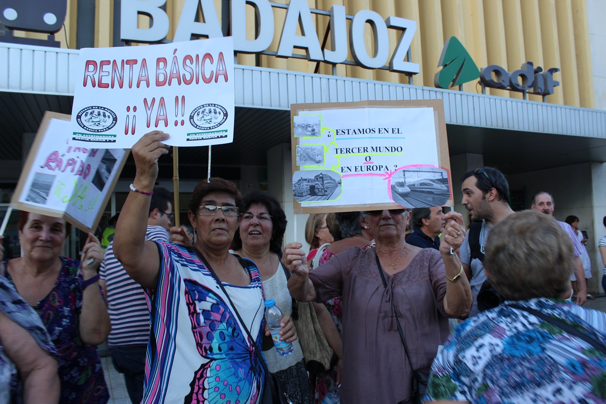 Badajoz pide la llegada del AVE a la ciudad
