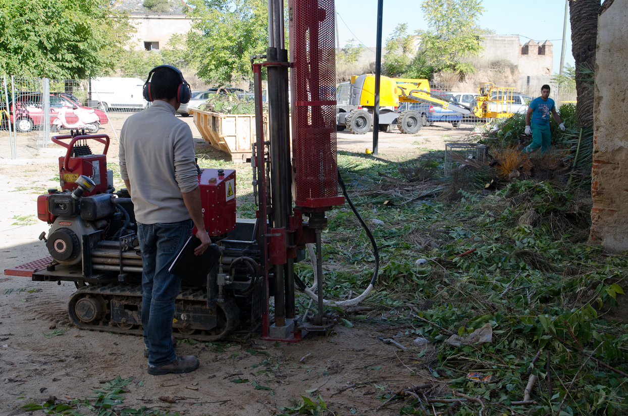 Comienzan las obras en los Jardines de la Galera