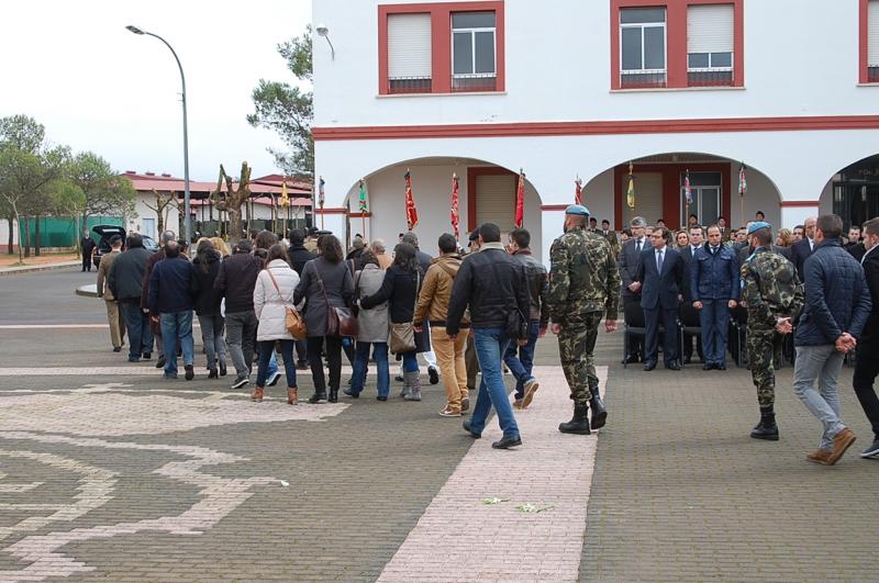 Imágenes del funeral al soldado extremeño fallecido en Líbano