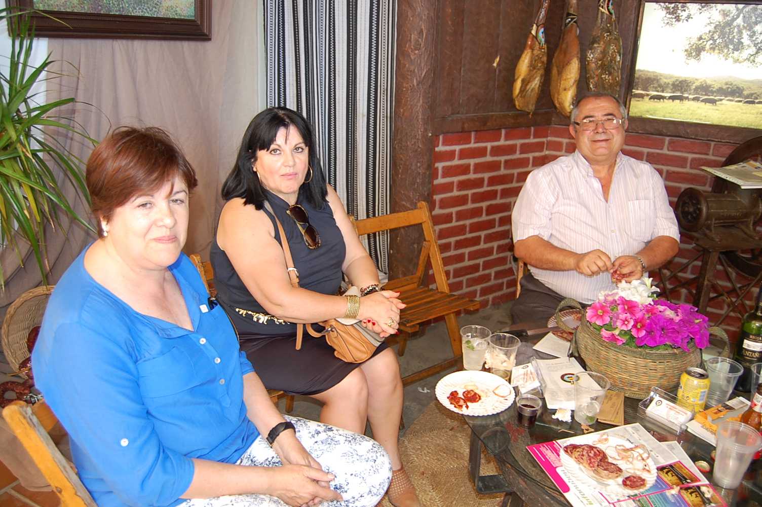 Ambiente en el Salón del Jamón de Jerez de los Caballeros