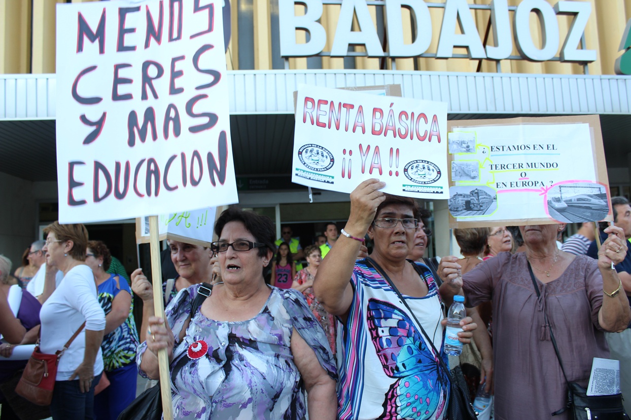 Badajoz pide la llegada del AVE a la ciudad