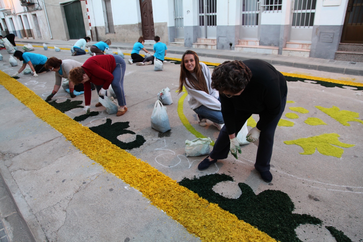 San Vicente de Alcántara se viste de gala para celebrar El Corpus Christi