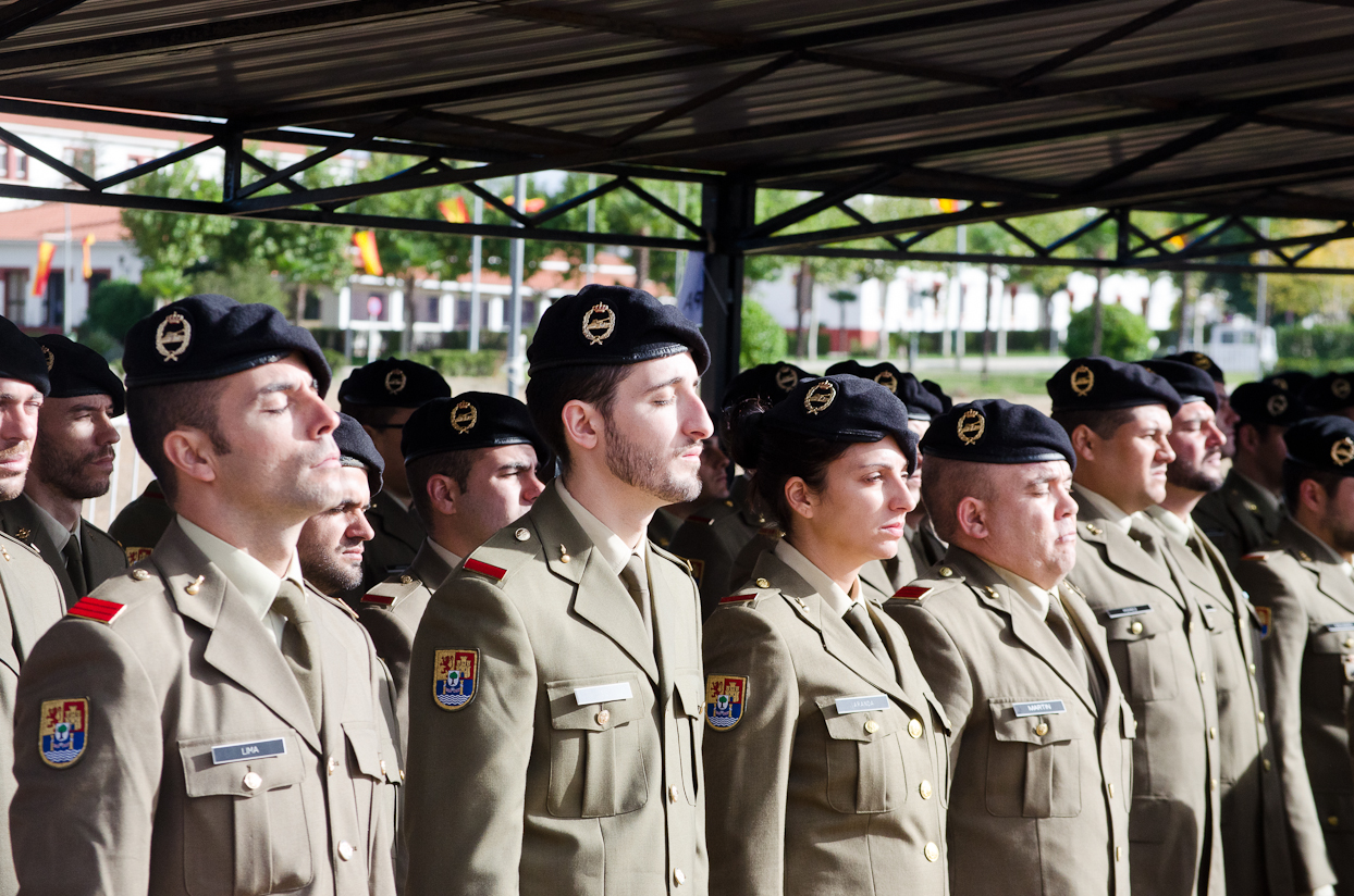 Extremadura despide a los militares destinados al Líbano