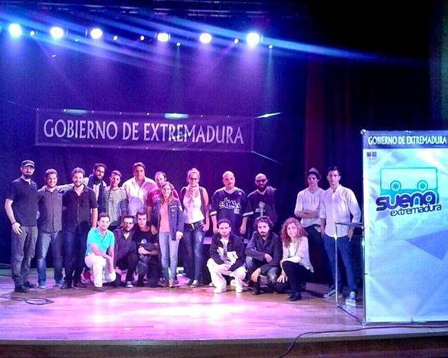 Rui Diaz y la banda Imposible, tercer finalista de Suena Extremadura