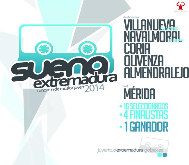 Abierto el plazo de inscripción para el concurso Suena Extremadura