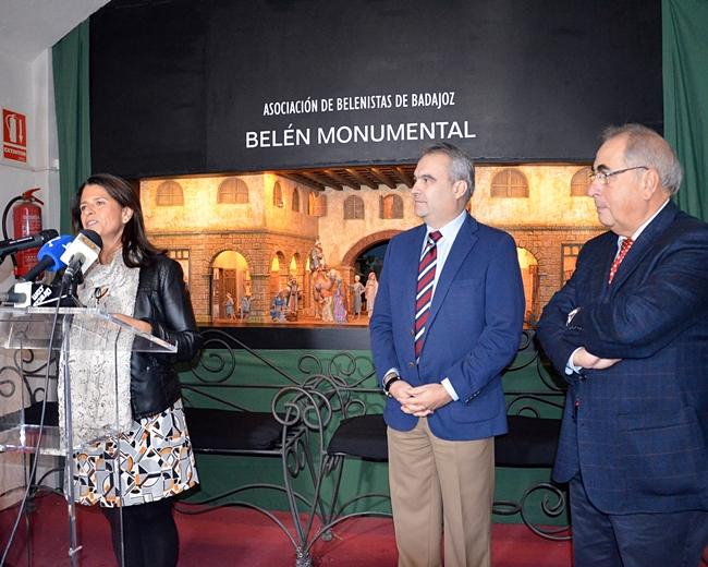 Inaugurado el Belén Monumental y la exposición de dioramas de Badajoz