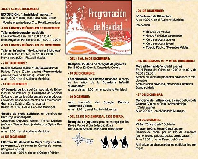 Ribera del Fresno celebra la Navidad con múltiples actividades