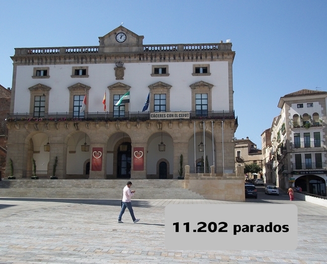 7 ciudades extremeñas acumulan cerca de 60.000 desempleados