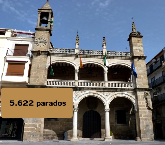7 ciudades extremeñas acumulan cerca de 60.000 desempleados