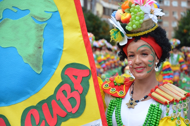 Los mejores primeros planos del Desfile de Comparsas