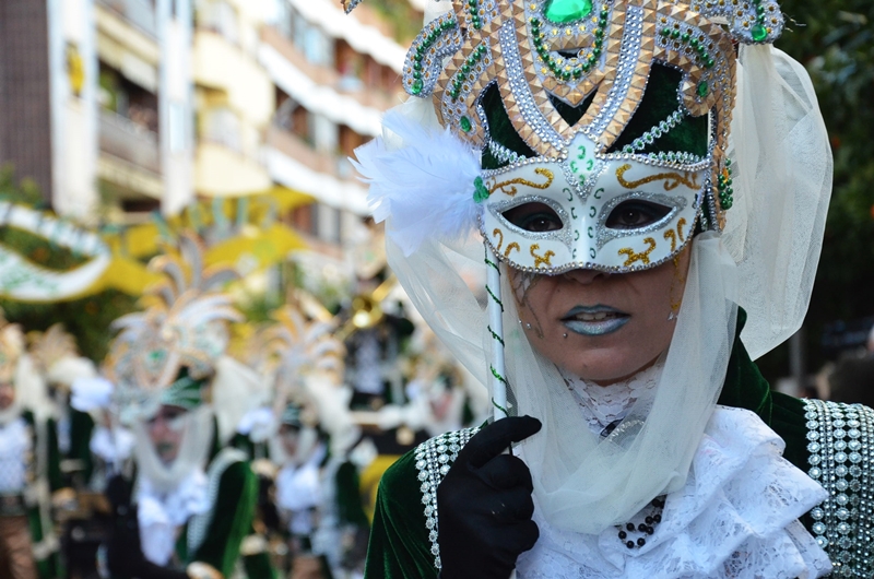 Los mejores primeros planos del Desfile de Comparsas