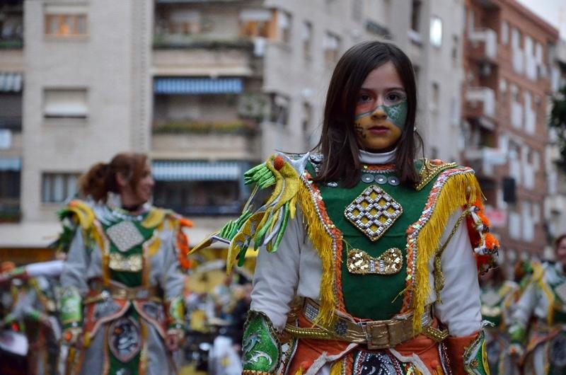 Instantes de las Candelas de Santa Marina en Badajoz